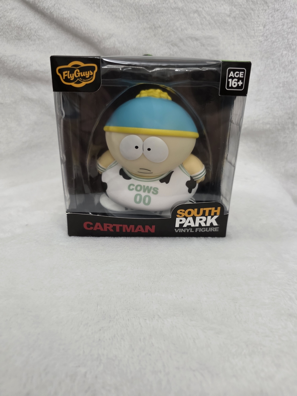 South Park Cartman Vinyl Figure - Blue Hat White Cow Outfit (FlyGuys)